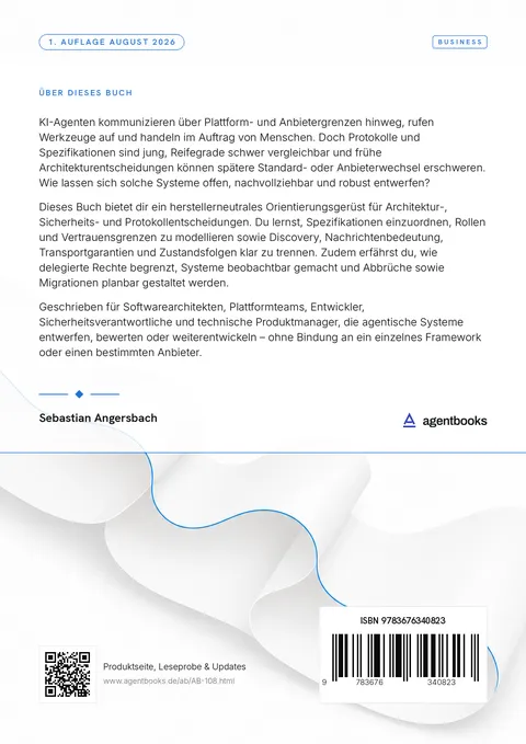 Rückseite: Interoperable KI-Agenten entwickeln