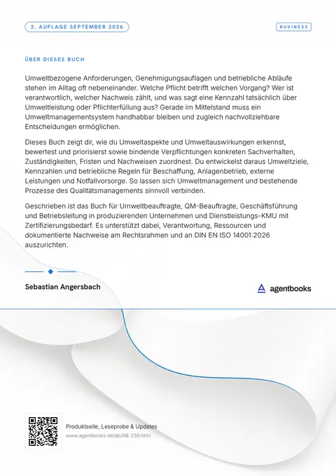 Rückseite: Umweltmanagement im Mittelstand
