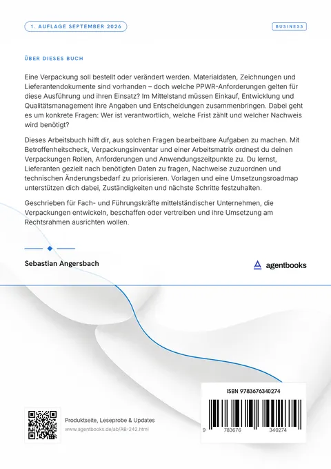 Rückseite: PPWR im Mittelstand