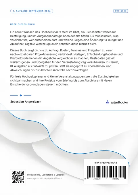 Rückseite: Hochzeiten digital steuern