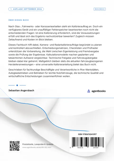 Rückseite: Kamera- und Radarkalibrierung