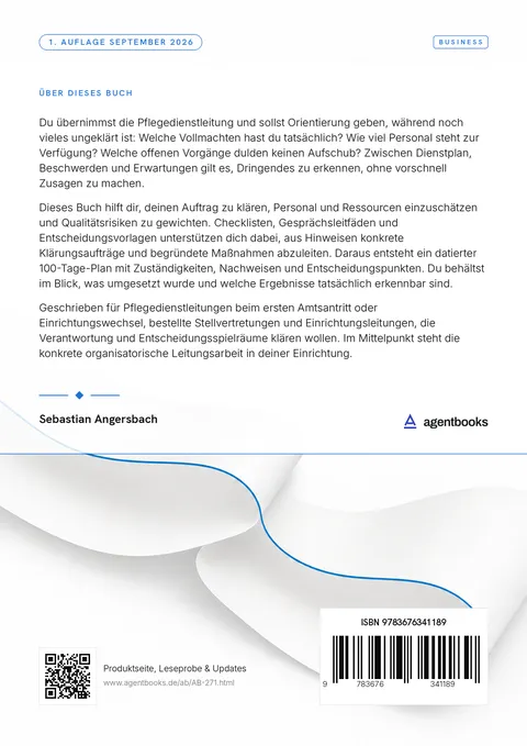 Rückseite: Die ersten 100 Tage als PDL