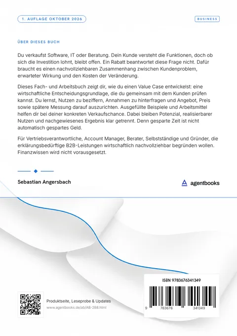 Rückseite: Value-Based Selling im B2B