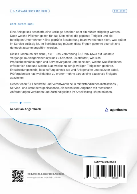 Rückseite: F-Gas-Verordnung in der Anlagenpraxis